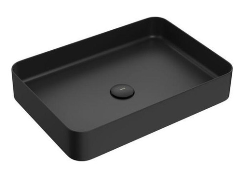 Cuba De Apoio Retangular 50cm Deca Inox Black Matte
