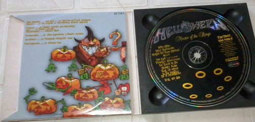 Helloween - Master Of The Rings 2 Cds 1era Ed. Heavy Metal