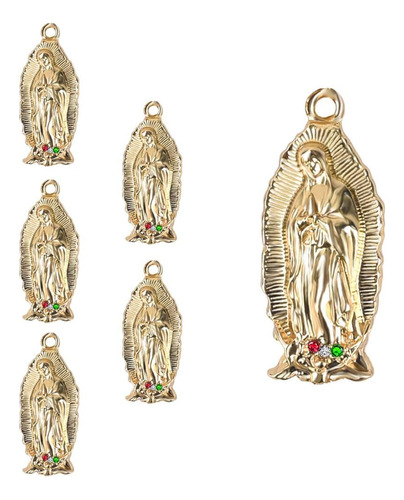 Virgen María Encantos Fabricación De Joyas,5 Pcs Mila...