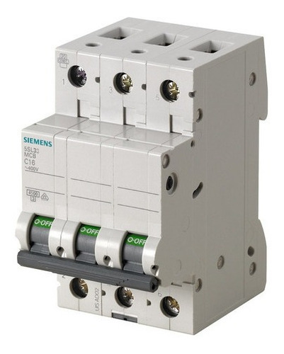 Interruptor Termomagnético In 10a 5sl3310-7mb Siemens