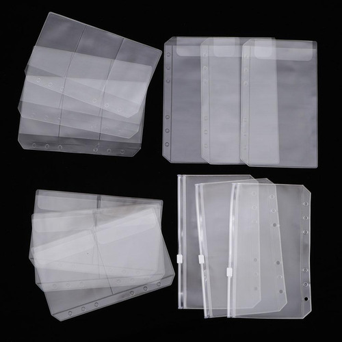 2 Bolsillos De Carpeta De 12 Piezas Carpetas De Cremallera