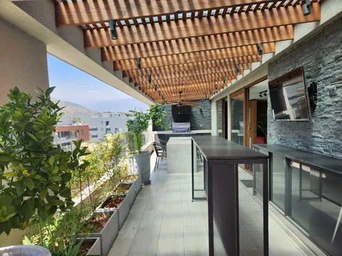 Penthouse Vitacura | Quincho Vista 360° | 2 Est+bod | 264m2