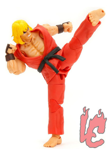 Figura De Acción Ultra Street Fighter 2 Ken Jada Toys (Usado)