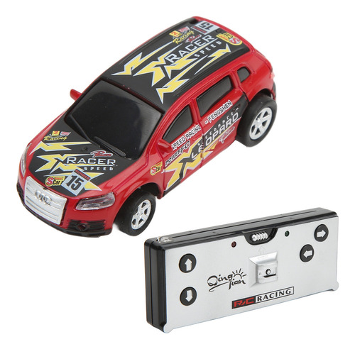 Mini Vehículo Rc Racing 4 Way Drift Car 1:64 Tamaño De Lata