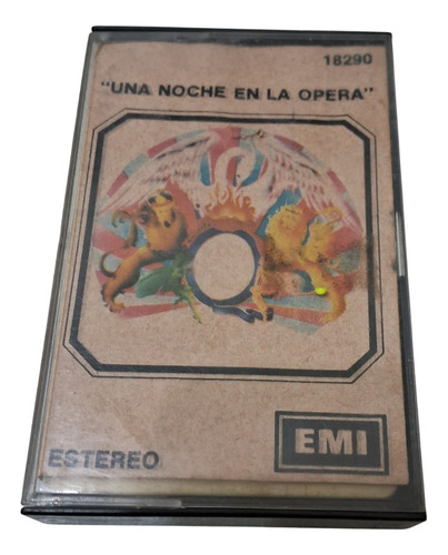 Queen Una Noche En La Opera Cassette Nacional Estándar