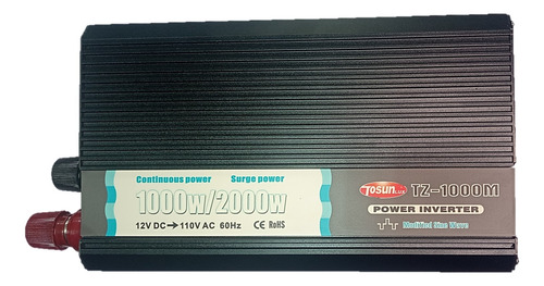 Inversor De Voltaje 1000w Tosun