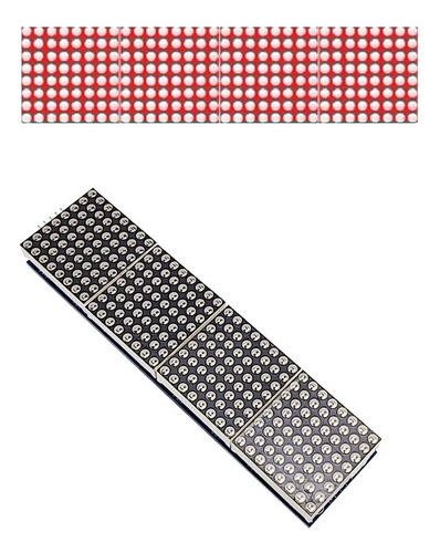 Módulo De Pantalla Led Max7219 32x8 Dot Matrix 4 En 1 Common