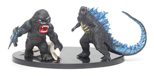 Miniatura Godzilla Vs Gorila King Kong Colecionaveis