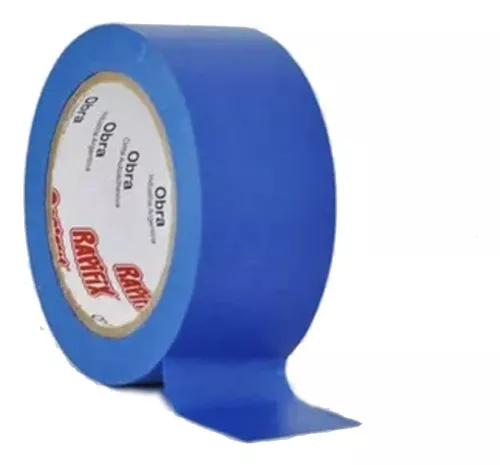Cinta De Papel Enmascarar Azul 48mm X 40m Pintor- Rapifix Fs