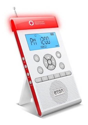 American Cruz Roja Zoneguard Radio De Clima Zoneguard Blanco