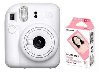 Combo Cámara Instax Mini 12 + Papel Mini Pink Lemonade