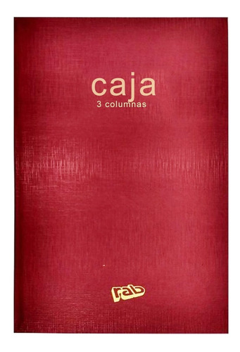 Libro Cuaderno Rab 1726 Contable Caja Diario Inventario 