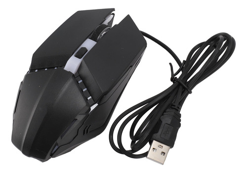 Ratón Usb Para Videojuegos, 3 Velocidades, Dpi, Color Deslum