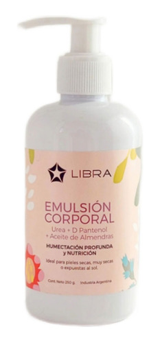 Emulsion Corporal Humectacion Nutricion Piel Seca Libra 500g