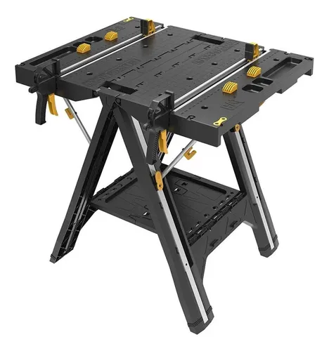 Banco Mesa De Trabajo Plegable Caballete 130kg Cat Dh1005