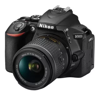 Câmera Nikon D5600 Kit Com 18-55mm F/3.5-5.6g Vr Af-p Dx