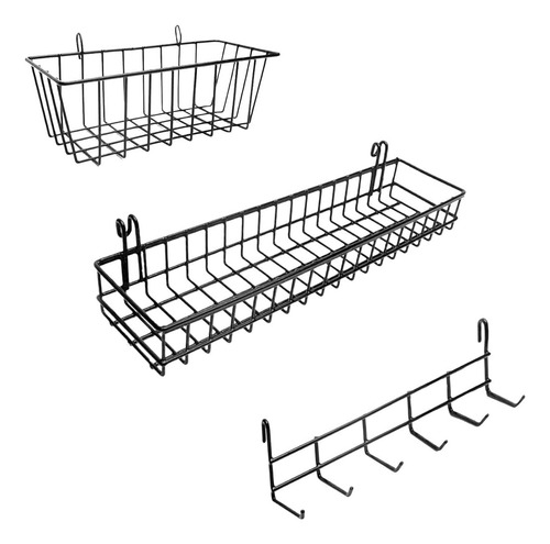 Odoxia Estante Para Cestas Y Ganchos De Pared Colgantes | Ac