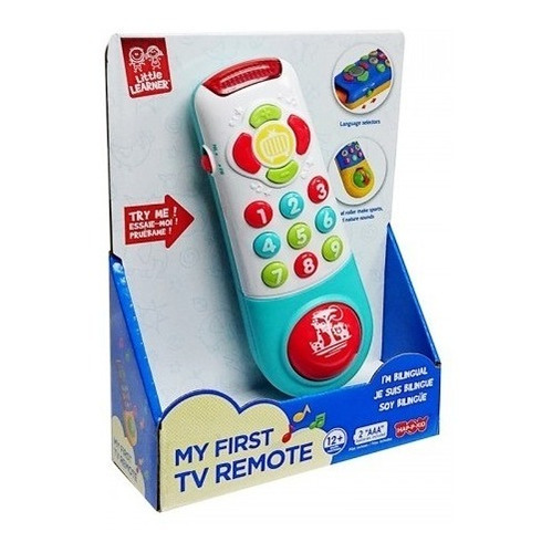 Control Remoto Bebe Bilingue Luces Y Sonido Musical Premium