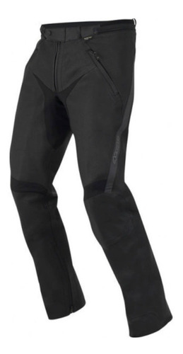 Pantalón De Piel Para Moto Alpinestars 365 Gore Tex Negro