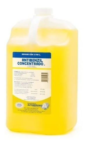 Jabón Solución Antiséptico Antibenzil Concentrado Amar 1 Gal