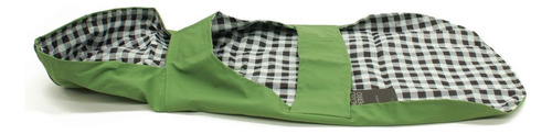 Abrigo Chamarra Impermeable Para Perro Azul Y Verde