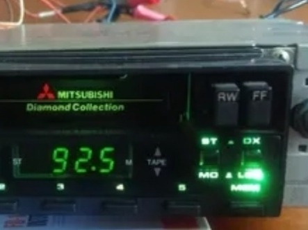 Rádio Toca-fitas Mitsubishi Rx-736 Zero Na Caixa