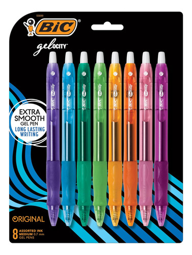 Lapiceras Ballpoint Bic Set 8 U Multi