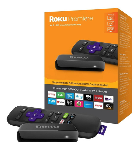 Roku Premier Streaming Tv 4k Hdr Hd Techbox