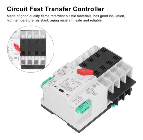 Dual Power Automatic Transfer Switch 4p Circuit Fast For