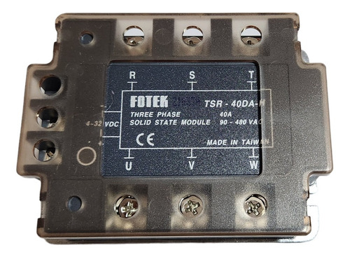 Rele De Estado Solido Trifásico 40amp Tsr-40da-h