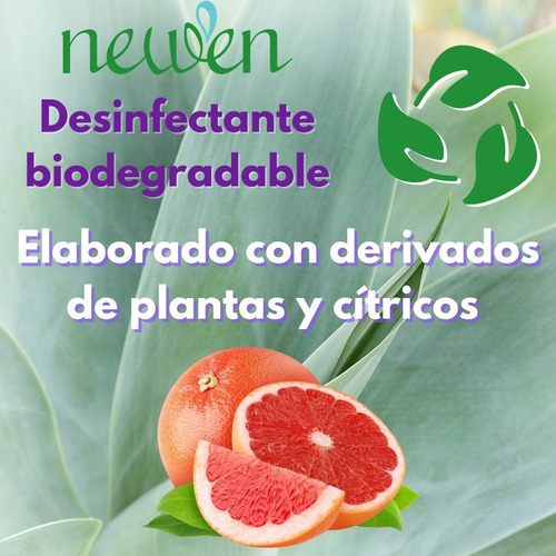 Newen Desinfectante 250ml Biodegradable Aroma Floral