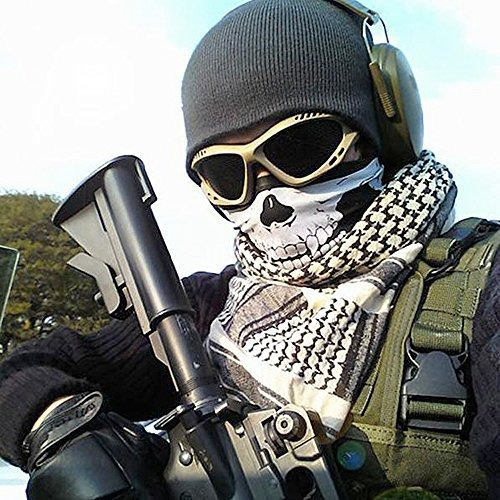 Gorro De Invierno Tclian Skull Mask Balaclava Ghost Skeleton