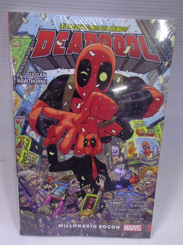 Deadpool Vol.1 Millonario Bocon Tpb Coleccion Marvel