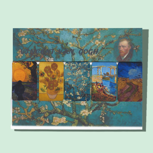 Separadores Magnéticos De Libros Colección Vincent Van Gogh