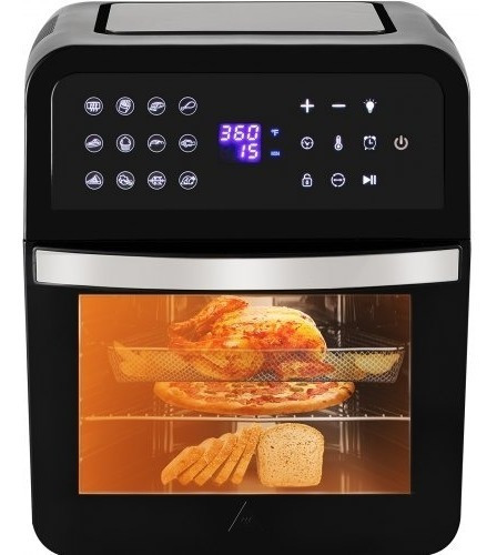 Freidora De Aire Asador Tostador 1700w Pantalla Táctil Lcd