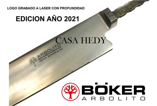 Hoja Encabar 20cm 8 Boker Arbolito Forjada Solingen Alemania