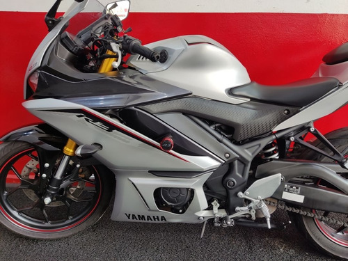 Yamaha Yzf R3 Abs 321 2021 Prata