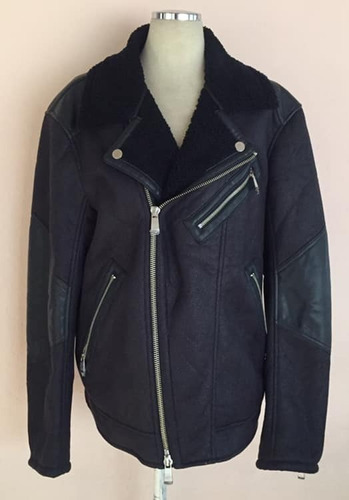 Chaqueta Cuero Y Chiporro, Ax Armani Exchange - Original