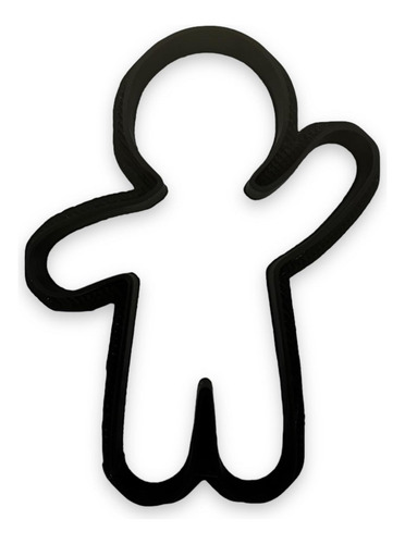 Waving Gingerbread Man Cookie Cookie Cutter | Cortador De De