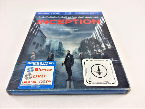 Pelicula Blu-ray  Inception - Lenticular Slipcover - 3-disc 