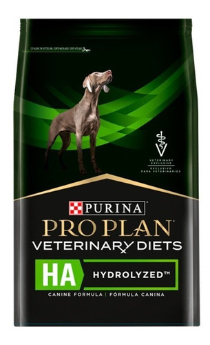 Purina Pro Plan Alimento Veterinary Diets HA Hydrolyzed para perro adulto todos los tamaños sabor mix en bolsa de 7.5kg