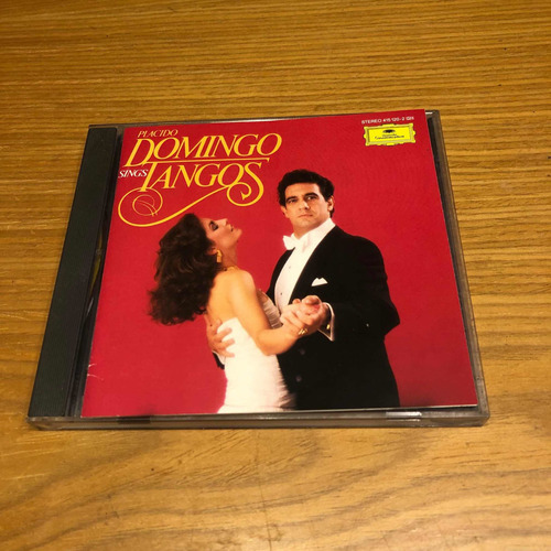 Placido Domingo Sings Tangos Cd Importado Alemán Deutsche 