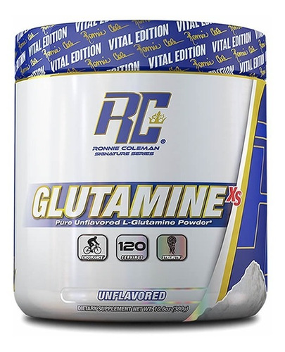 Glutamine - Ronnie Coleman Glutamina 300gr 120 Servicios