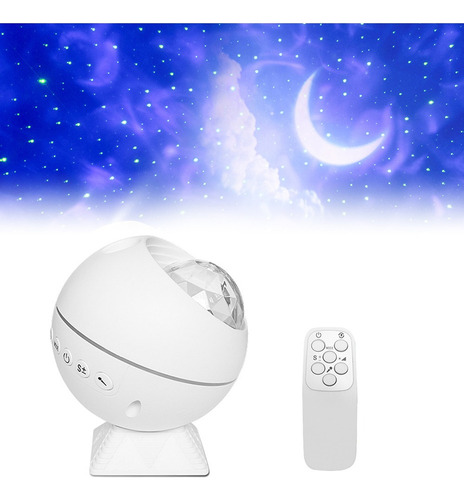 Proyector De Luz Led, Luna, Galaxia, Luz Nocturna, Niños