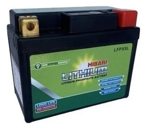 Bateria Hibari Litio Ytx4l-bs Lfpx5l Honda Nxr 125 Bros Ks