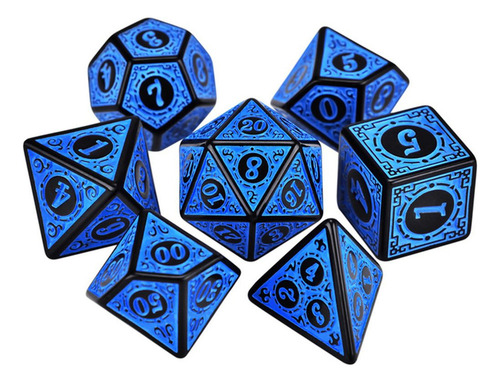 K A Juego De Dados For Accesorios De Juego Iidescent D4 D12