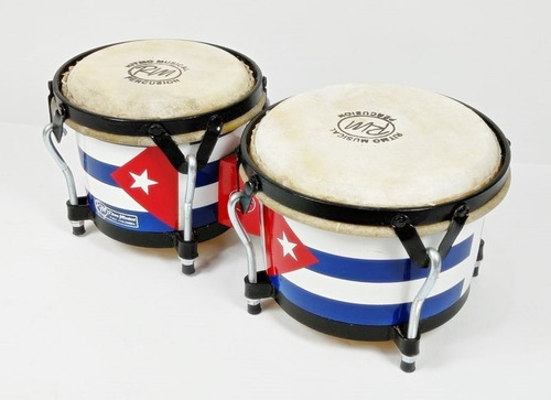 Bongo Pro. Cuero Acabado Cuba / Estuche Llave Envío Incluido