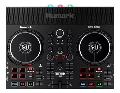 Numark Party Mix Ii Live Dj Controller +light Show & Speaker