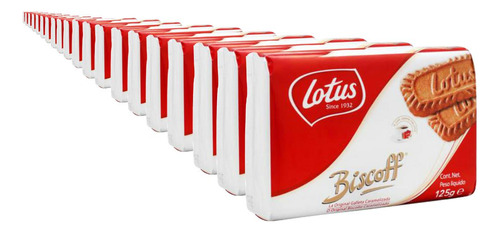 Kit 320 Biscoitos Bolacha Belga Lotus Biscoff