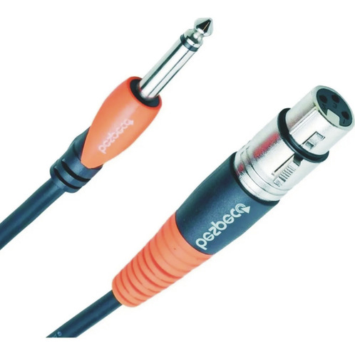 Cable Plug Mono A Xlr Cannon Hembra 6 Metros Bespeco Sljf600